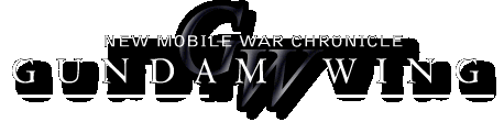 New Mobile War Chronicle : Gundam Wing